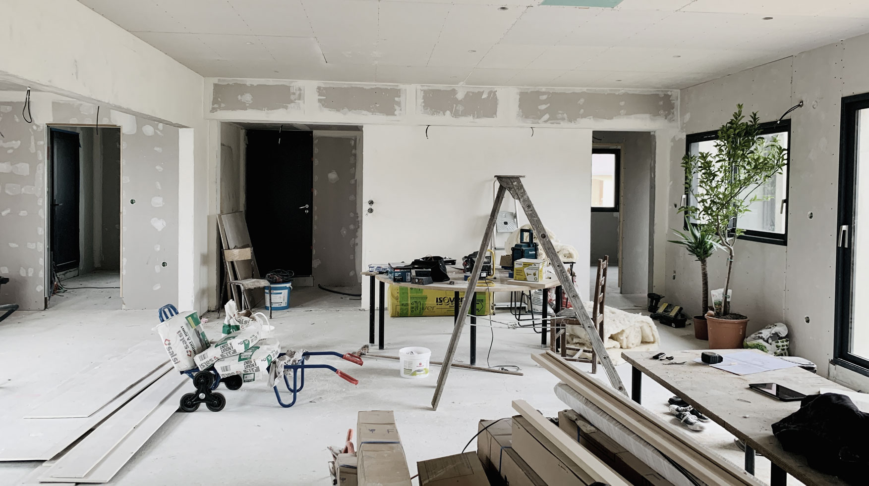Travaux de placo